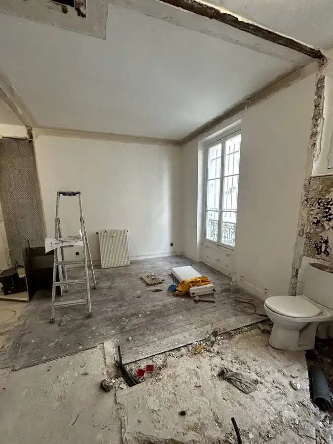 Appartement rue du Commerce avant travaux