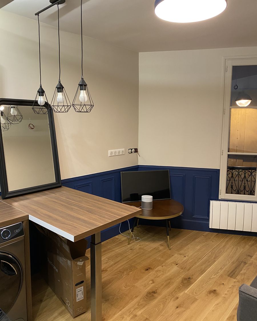Petit appartement repensé, Paris 18e