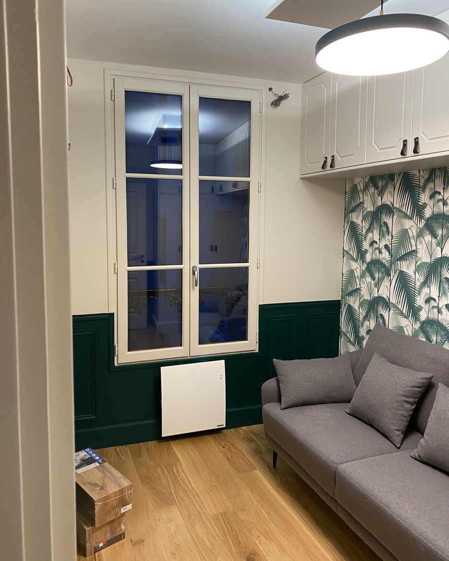 Petit appartement repensé, Paris 18e