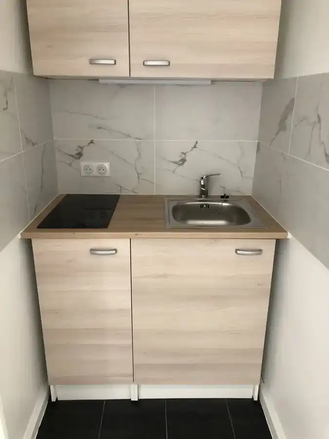 Kitchenette du studio, Île Saint-Louis